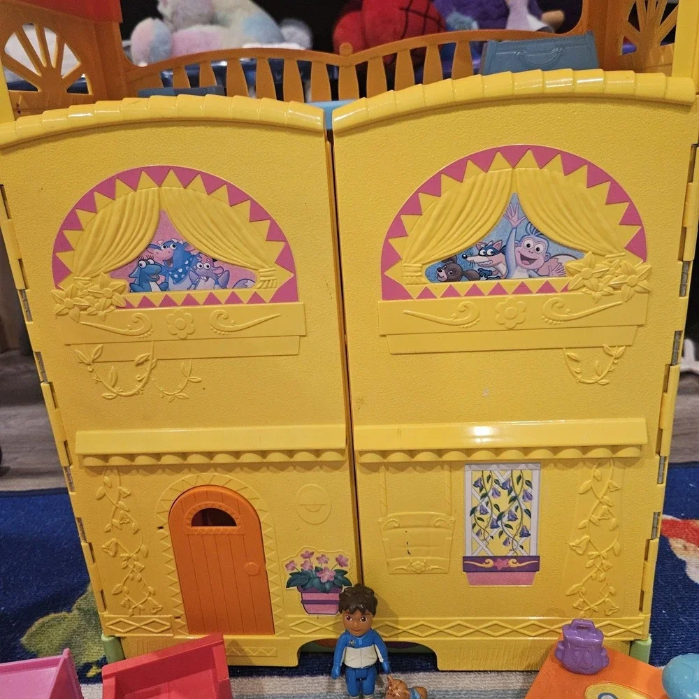 Dora‎ The Explorer Window Surprise House Playset Mattel 2009 Diego Furniture